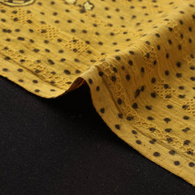 Hakoba Hand Block Ajrakh Print Natural Dyed Cotton Fabric 104