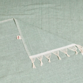 Handloom Cotton Single Bedsheet (90 x 60 in) 241