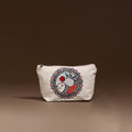 Madhubani Handpainted Utility Pouch 06