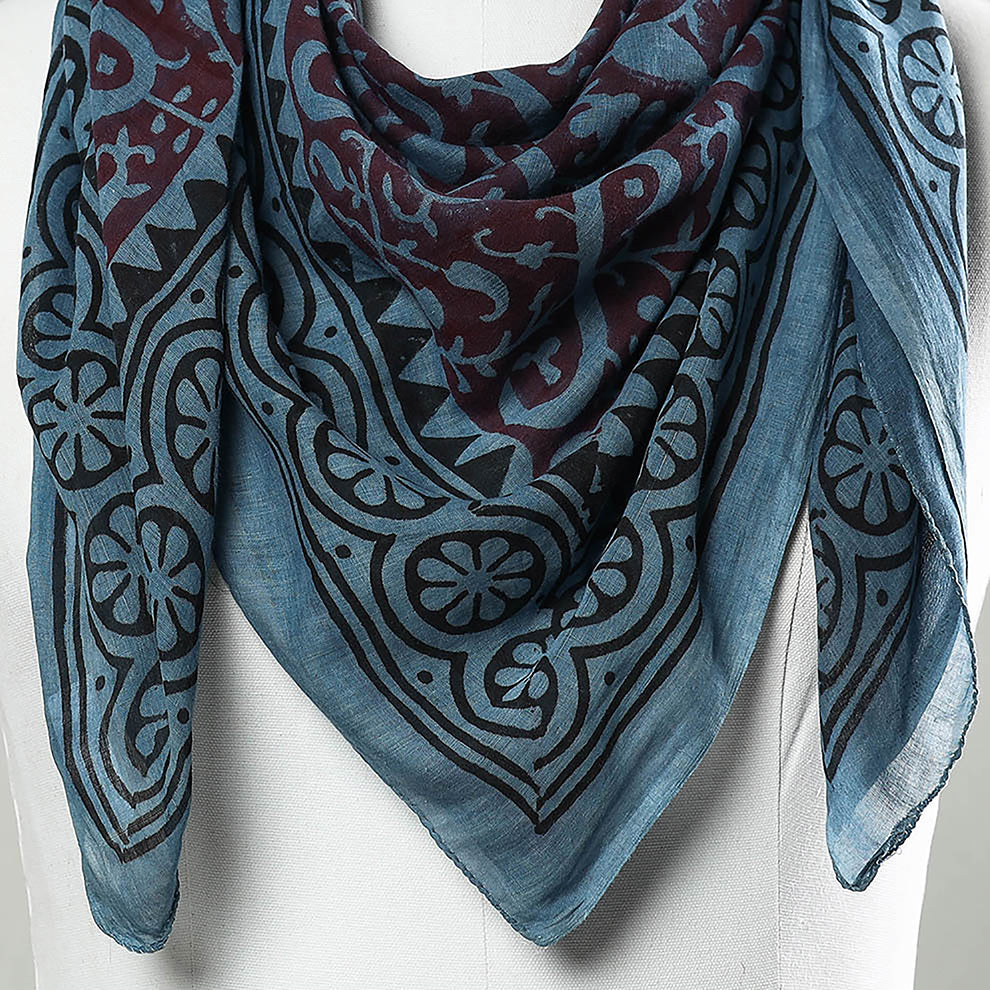 Bagru Cotton Scarf