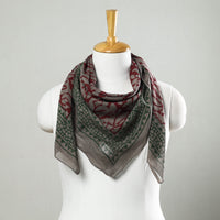 Block Printed Cotton Scarf
