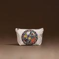 Madhubani Handpainted Utility Pouch 07