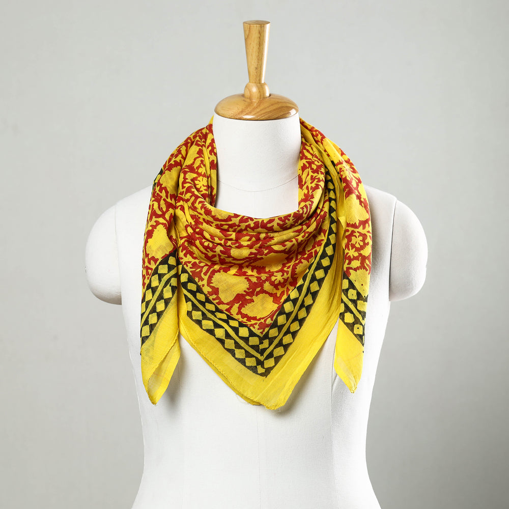 Bagru Cotton Scarf