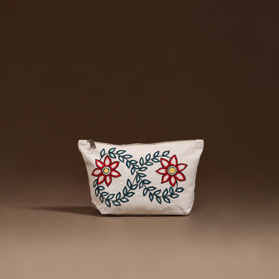 Madhubani Handpainted Utility Pouch 08