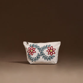 Madhubani Handpainted Utility Pouch 08