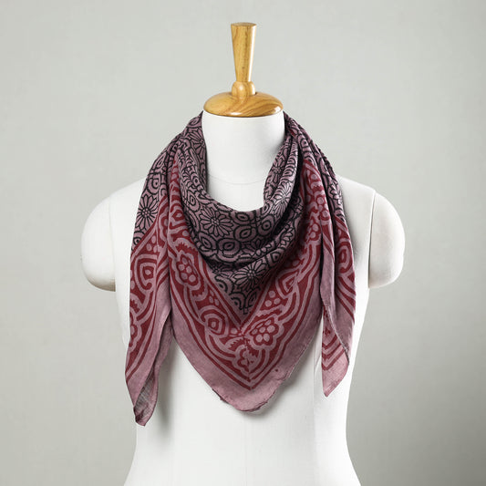 bagru cotton scarf
