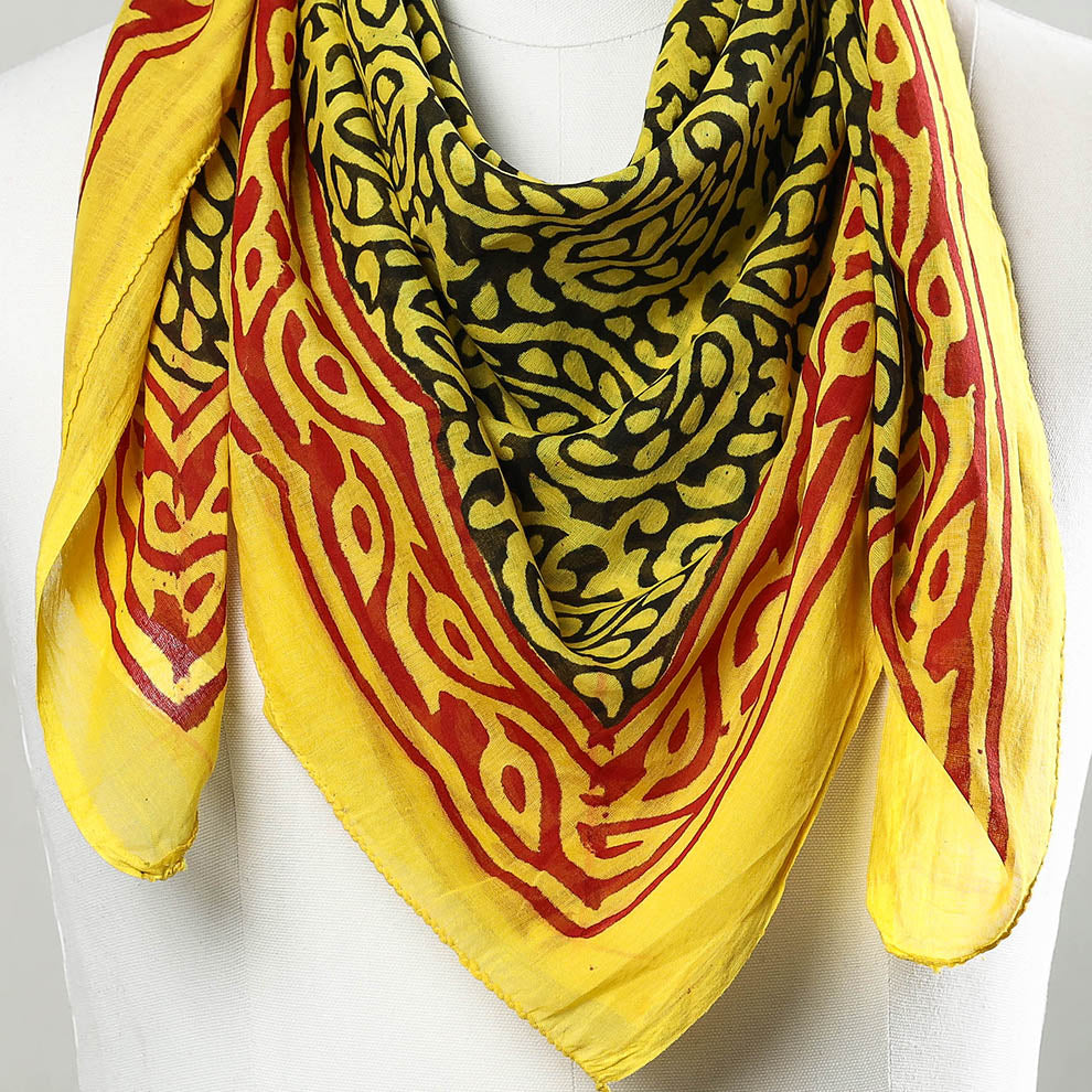 Block Printed Scarf
