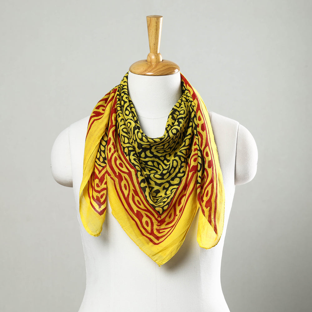 Block Printed Scarf
