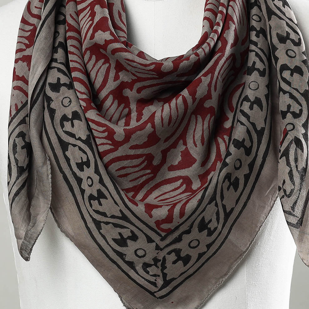 Block Printed Scarf
