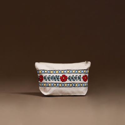 Madhubani Handpainted Utility Pouch 09