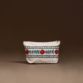 Madhubani Handpainted Utility Pouch 09
