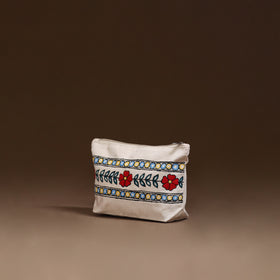 Madhubani Handpainted Utility Pouch 09