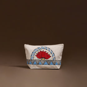 Madhubani Handpainted Utility Pouch 10