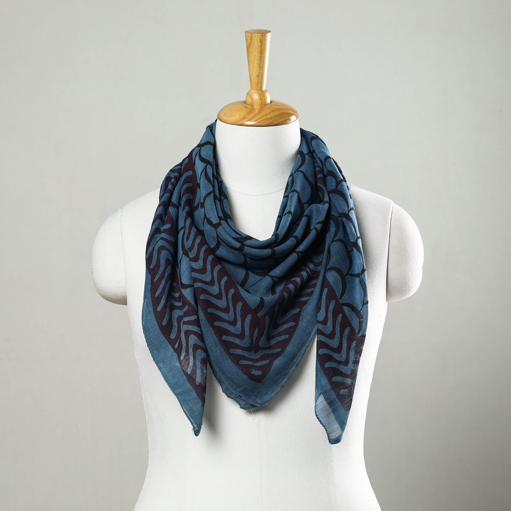 bagru cotton scarf