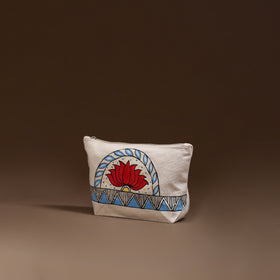 Madhubani Handpainted Utility Pouch 10