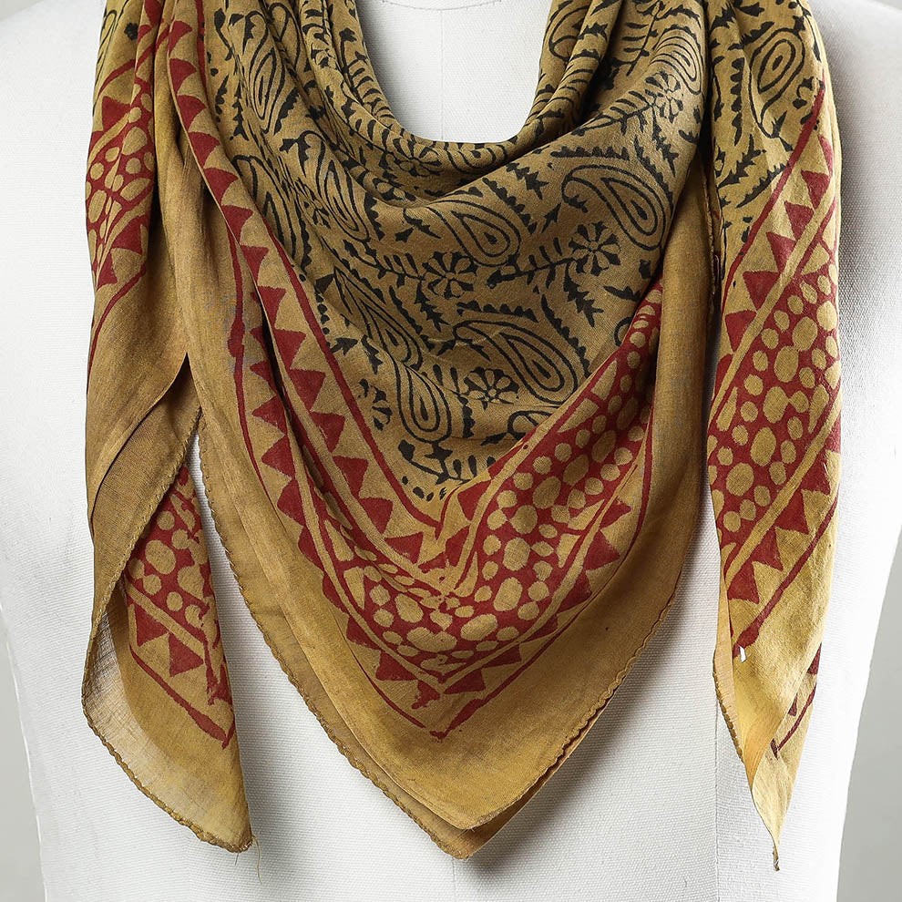 Block Printed Scarf
