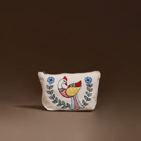 Madhubani Handpainted Utility Pouch 11
