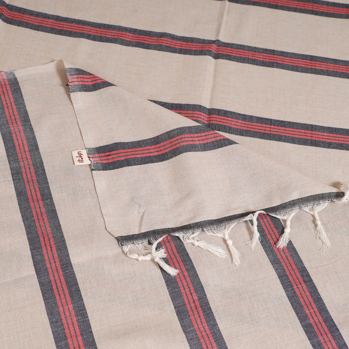 Handloom Cotton Single Bedsheet (90 x 60 in) 247