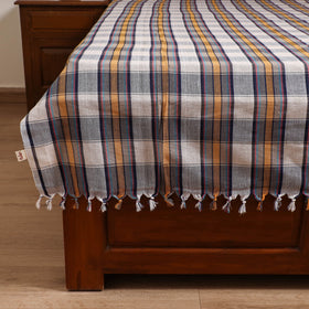 Handloom Cotton Single Bedsheet (90 x 60 in) 248