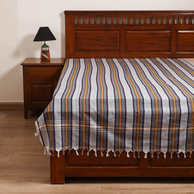 Handloom Cotton Single Bedsheet (90 x 60 in) 249