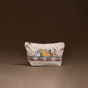 Madhubani Handpainted Utility Pouch 13