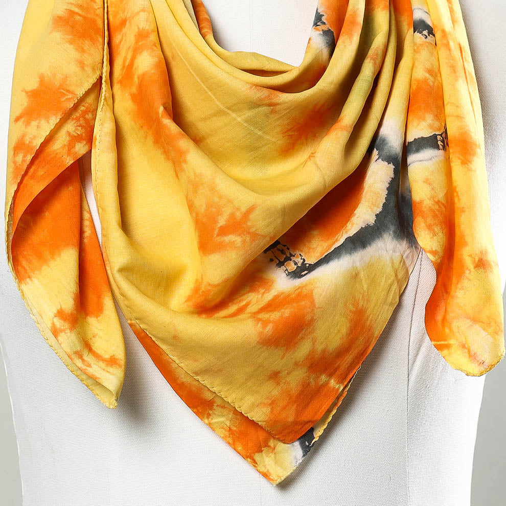 shibori scarf