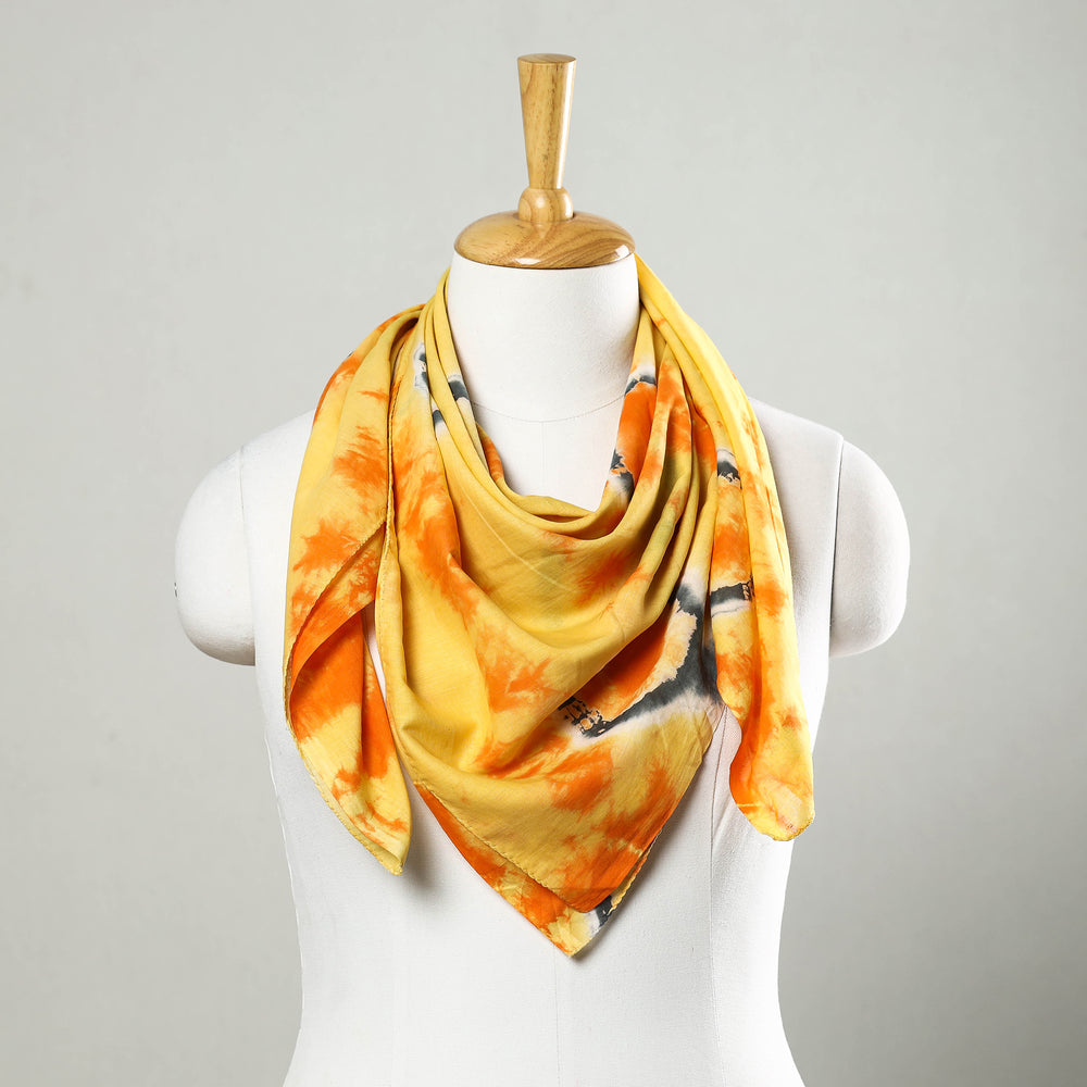 shibori scarf