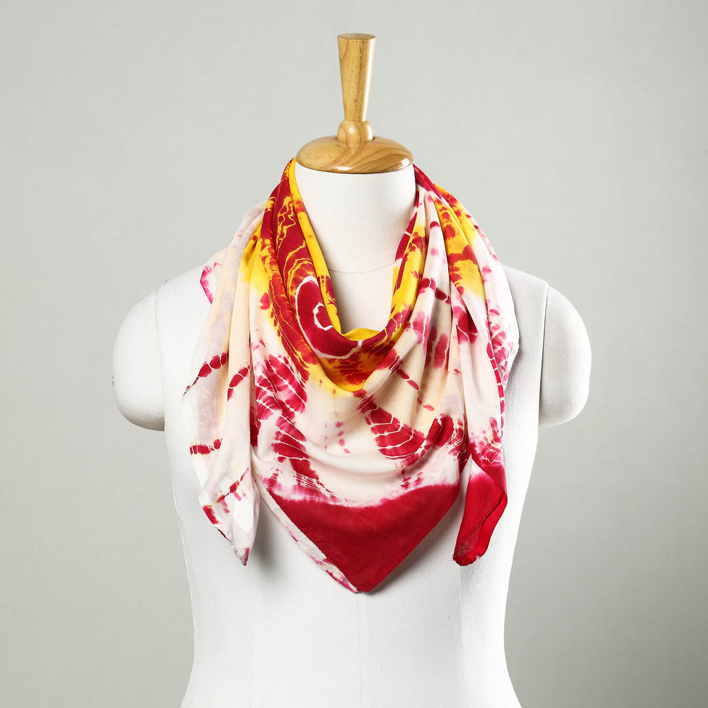 shibori scarf