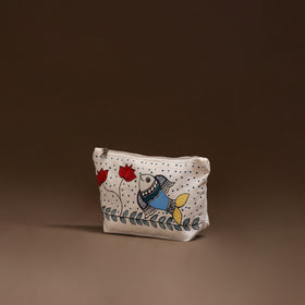Madhubani Handpainted Utility Pouch 14