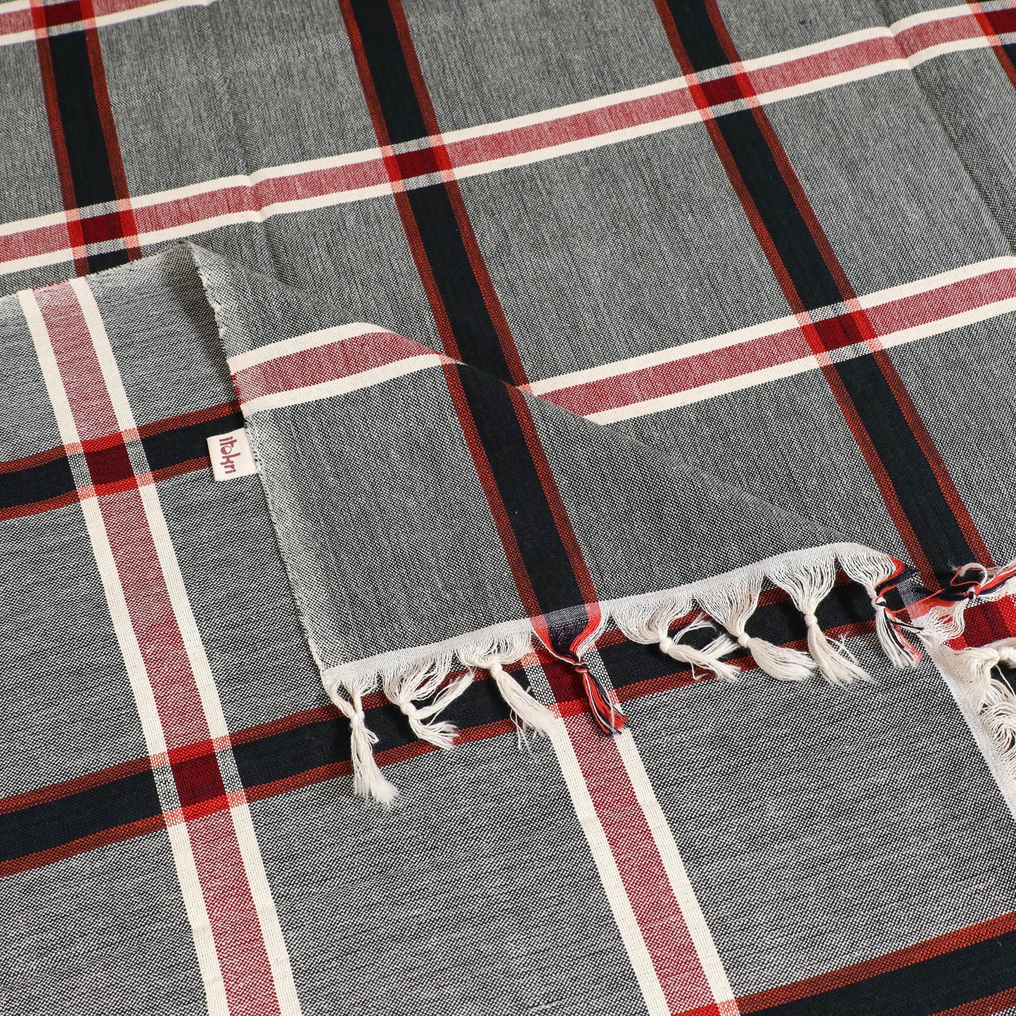 Handloom Cotton Single Bedsheet (90 x 60 in) 250