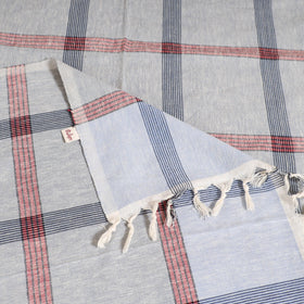 Handloom Cotton Single Bedsheet (90 x 60 in) 251
