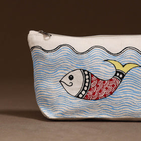 Madhubani Handpainted Utility Pouch 15