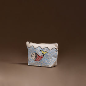 Madhubani Handpainted Utility Pouch 15