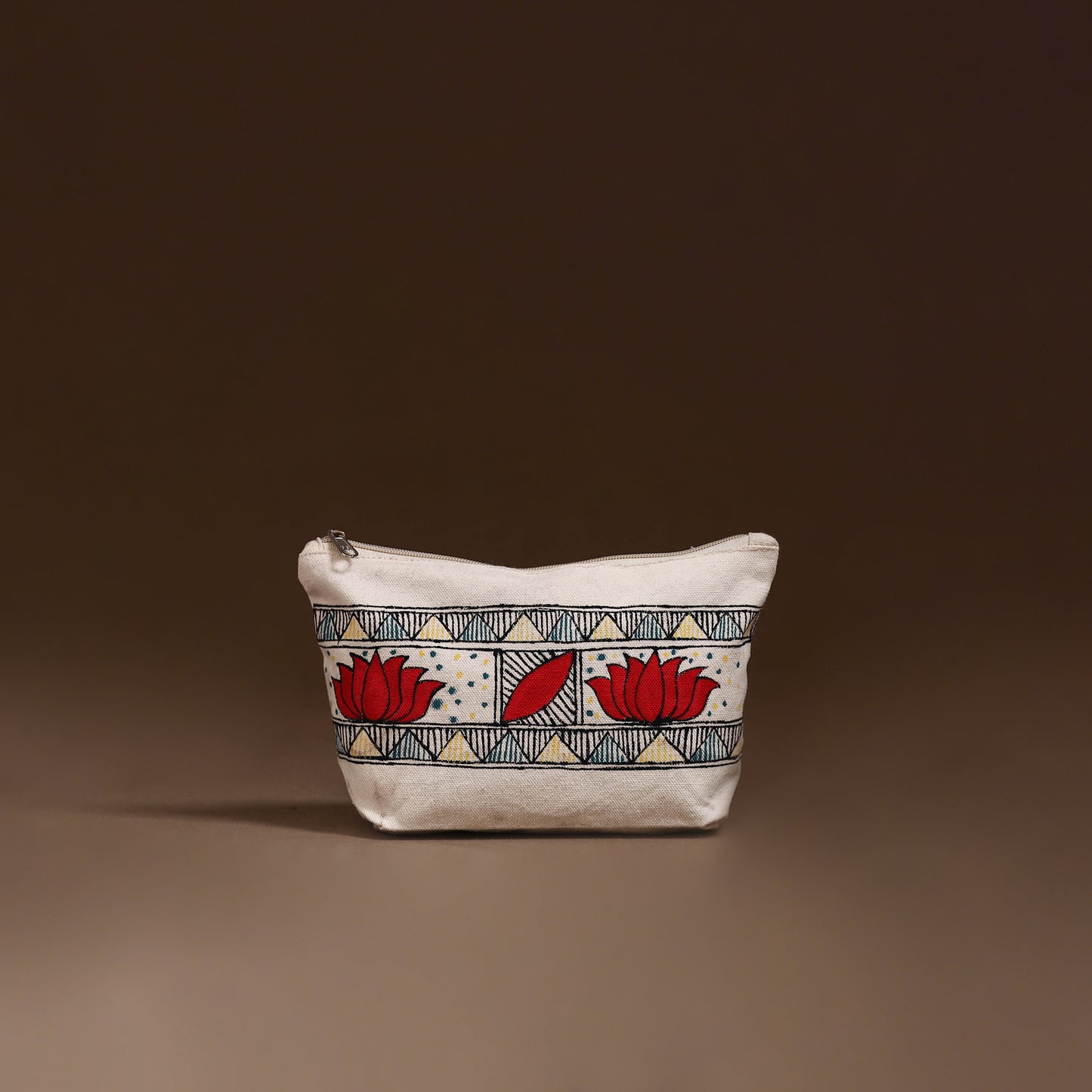 Madhubani Handpainted Utility Pouch 17