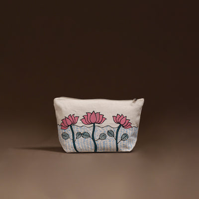 Madhubani Handpainted Utility Pouch 18