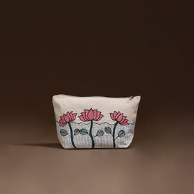 Madhubani Handpainted Utility Pouch 18