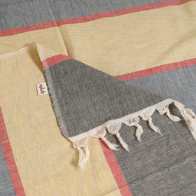 Handloom Cotton Single Bedsheet (90 x 60 in) 253