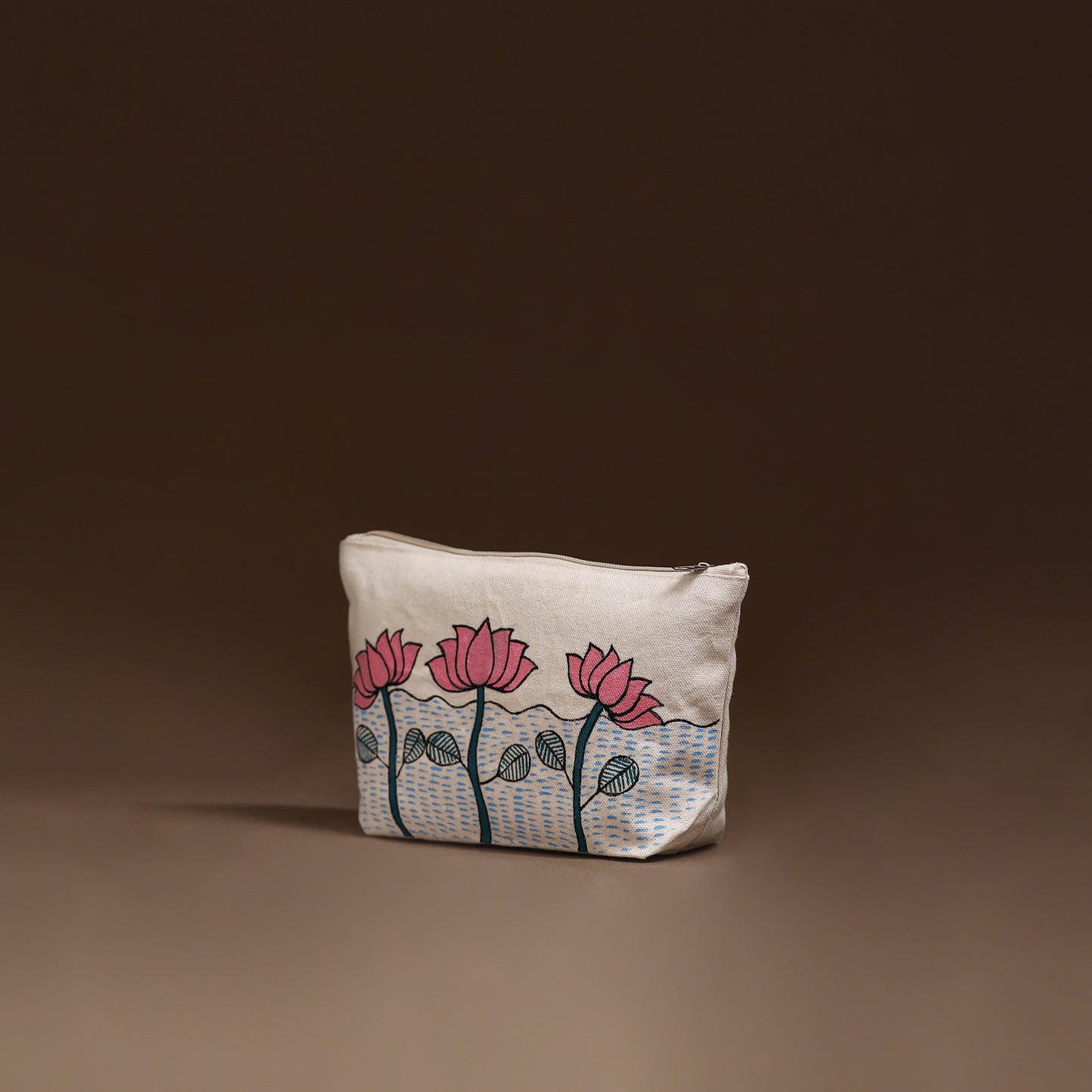 Madhubani Handpainted Utility Pouch 18