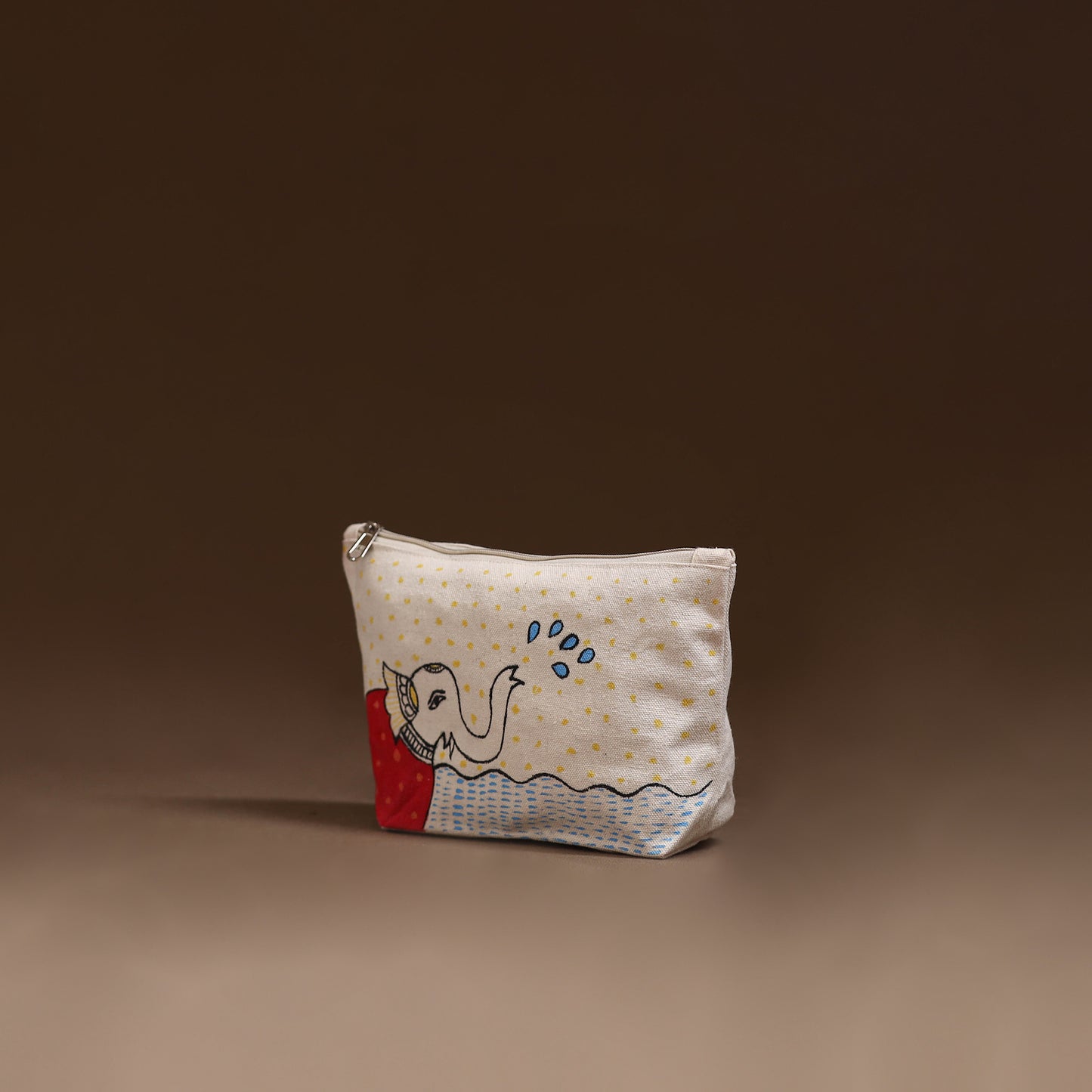 Madhubani Handpainted Utility Pouch 19