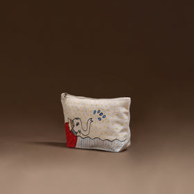 Madhubani Handpainted Utility Pouch 19