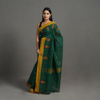 Green - Kanchipuram Cotton Saree with Buta 57