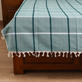 Handloom Cotton Single Bedsheet (90 x 60 in) 255