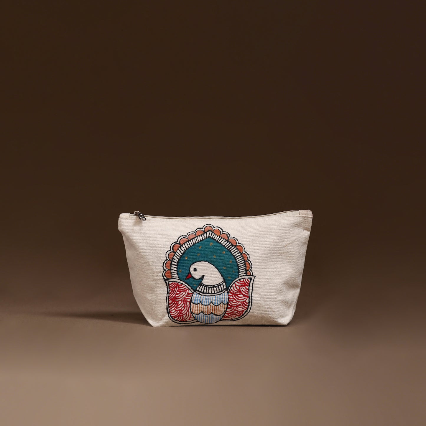 Madhubani Handpainted Utility Pouch 21