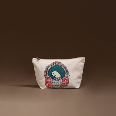 Madhubani Handpainted Utility Pouch 21
