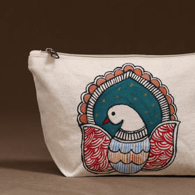 Madhubani Handpainted Utility Pouch 21