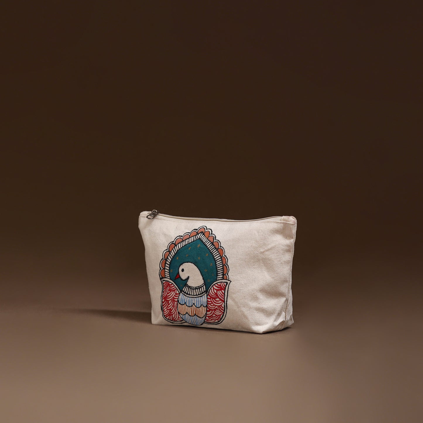 Madhubani Handpainted Utility Pouch 21