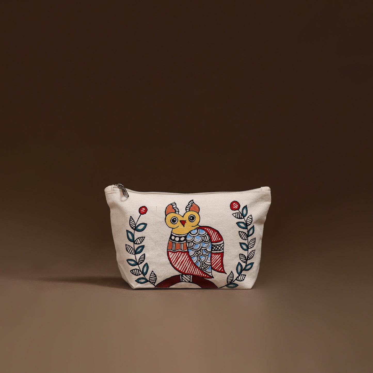Madhubani Handpainted Utility Pouch 22