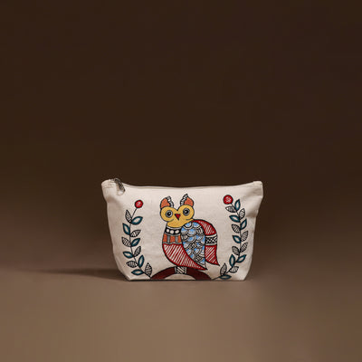 Madhubani Handpainted Utility Pouch 22