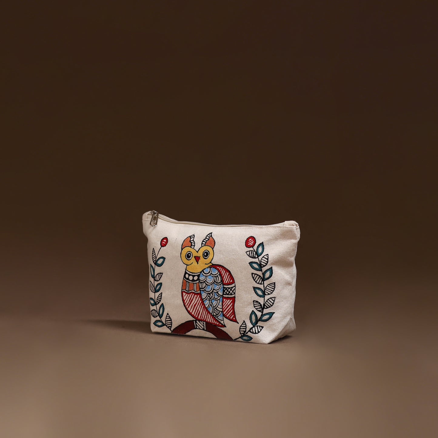 Madhubani Handpainted Utility Pouch 22
