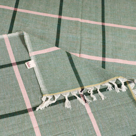 Handloom Cotton Single Bedsheet (90 x 60 in) 257